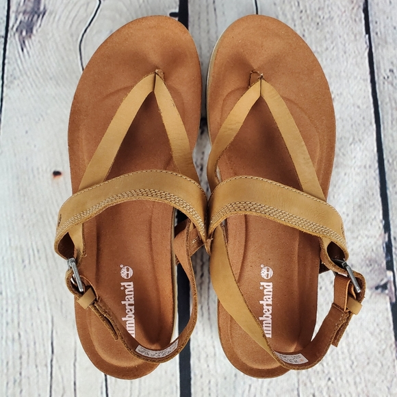 Timberland Women's Tan Sandals - Picture 6 of 10
